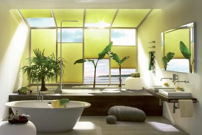 Plissee-Systeme, SG 8500, DUETTE® Fixé Unix, Col 20001, BB24 / PB10