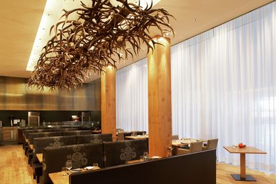 Vorhang-Systeme, SG 5600, Colorama 1, Room shot "Radisson Blu Hotel", Zurich, Switzerland