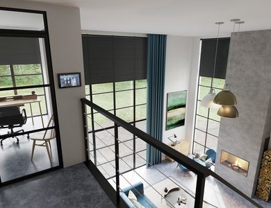 Die Zukunft der Innenbeschattung: intelligent, integriert und mühelos