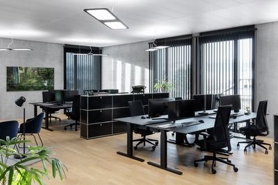 Vertikal-Lamellen, SG 2960, Colorama 2, Office, Bern, Switzerland
