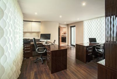 Vertikal-Lamellen, SG 2810, Multi Visio, Room shot "Rawsons Retreat", Kent, United Kingdom, Vertical Waves