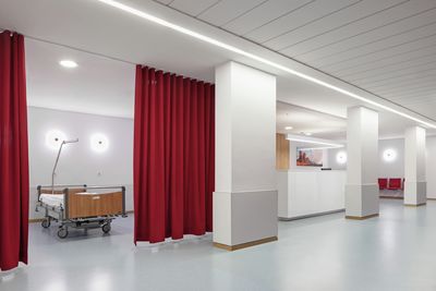 Vorhang-Systeme, SG 6100, Colorama 2, St. Vinzenz-Hospital, Dinslaken, Germany